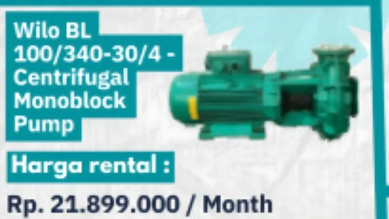 Wilo BL 100/340-30/4 – Centrifugal Monoblock Pump