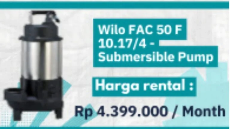 Wilo FAC 50 F 10.17/4 – Submersible Pump