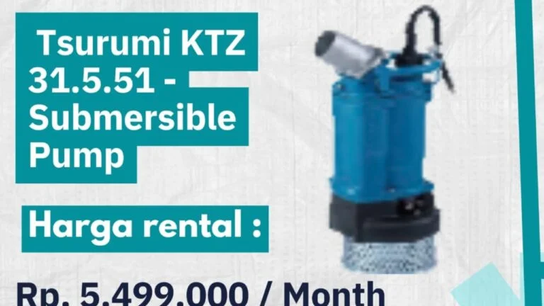 Tsurumi KTZ 31.5.51 – Submersible Pump