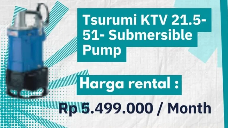 Tsurumi KTV 21.5-51 – Submersible Pump
