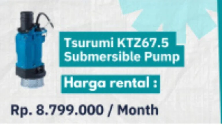 Tsurumi KT267.5 – Submersible Pump