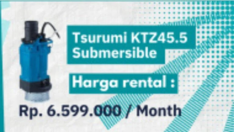 Tsurumi KTZ45.5 – Submersible Pump