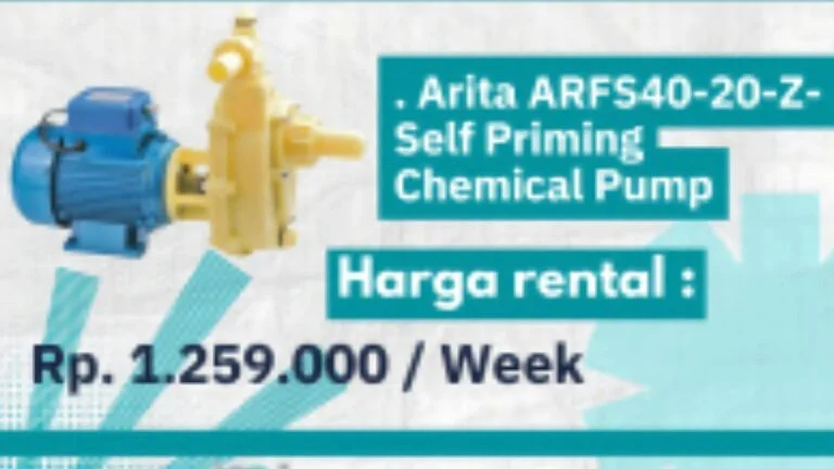 Arita ARFS40-20-Z – Self Priming Chemical Pump