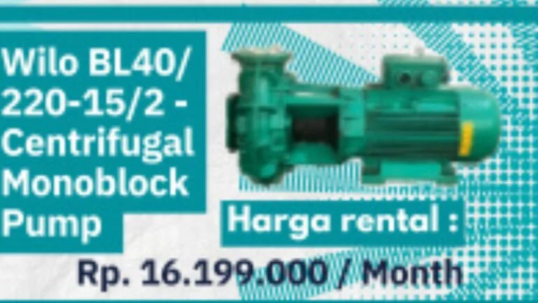 Wilo BL40/220-15/2 – Centrifugal Monoblock Pump